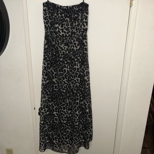Forever 21 leopard dress